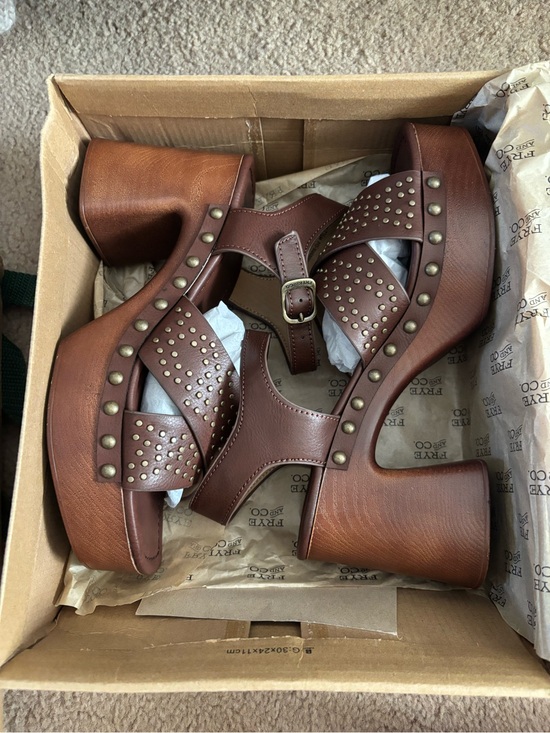 FRYE AND CO. Shoes - NWT Frye & Co Wylie Platform Sandals